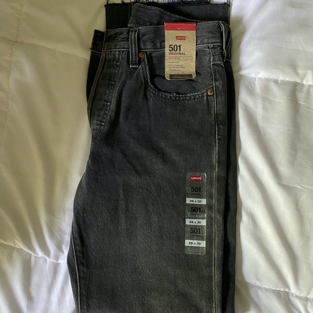 Levi's 501 Women's Original Fit Black/ Stone